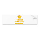 Winning Charlie Sheen bumper stickers