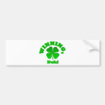 Winning Charlie Sheen St. Patrick's Day Bumper Stickers