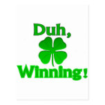 Winning Charlie Sheen St. Patrick's Day Post Cards