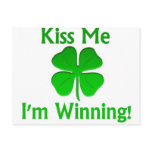 Winning Charlie Sheen St. Patrick's Day postcards