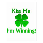 Winning Charlie Sheen St. Patrick's Day Postcard