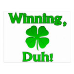 Winning Charlie Sheen St. Patrick's Day Postcards
