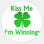 Winning Charlie Sheen St. Patrick's Day Sticker
