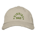 Winning DAD embroidered hats