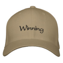 Winning Embroidered Hat