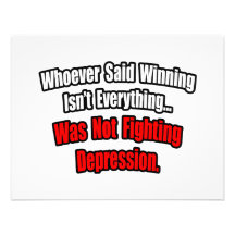 Winning Isn't Everything Quote, Depression Announcement