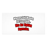 Winning Isn't Everything Quote, Depression photo cards