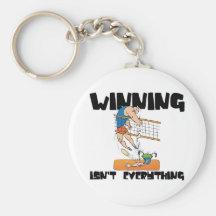 Winning Isn't Everything Volleyball Keychain