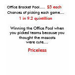 Winning the Office Pool....Priceless Sweatshirt