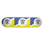 Winnipeg flag skateboard deck