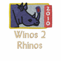 Winos to Rhinos Logo on Nape