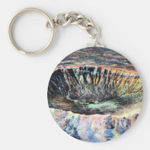 Winslow Arizona Meteor Crater Key Chain