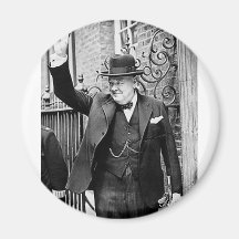 Winston Churchill Fridge Magnet