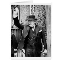 Winston Churchill Greeting Cards