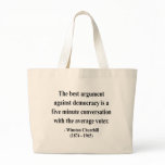 Winston Churchill Quote 10a bags