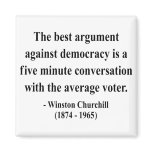 Winston Churchill Quote 10a magnets