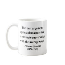Winston Churchill Quote 10a Coffee Mug