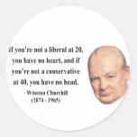 Winston Churchill Quote 15b Sticker