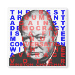 Winston Churchill Quote Magnet