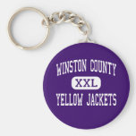 Winston County - Yellow Jackets - Double Springs Key Chain