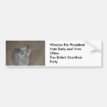 Winston for President Bumper Stickers