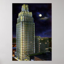 Winston Salem North Carolina The Reynolds Building Posters