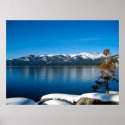 Winter Afternoon at Lake Tahoe II posters
