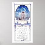 Winter Angel and Poetry posters