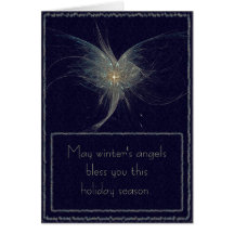 Winter Angel Card