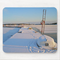 Winter Archipelago mousepads