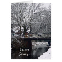 Winter at Kiln Bridge Card