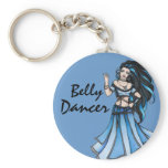 Winter Belly Dancer Keychain