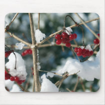 Winter Berries Mouse Pad