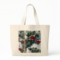 Winter Berries Tote Bag