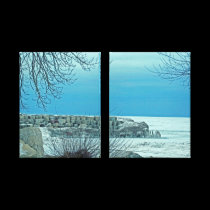 "Winter Blues" canvas prints