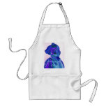 Winter Blues I "Designer Chef" Apron- Customizable