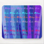 "Winter Blues I" Mousepad - Customizable