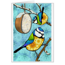 Winter Bluetits