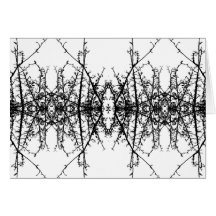 Winter Branch Brocade Card