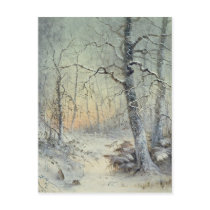 Winter Breakfast Post Card