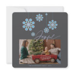 Winter Christmas Flowers Holiday Greetings Custom Invites