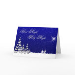 Winter Christmas Silent Night cards