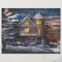 Winter - Clinton, NJ - A Victorian Christmas Full Colour Flyer