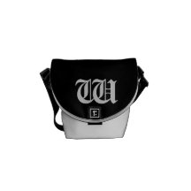 Winter colours with Monogram  Mini Messenger Bag