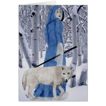winter companions greeting cards