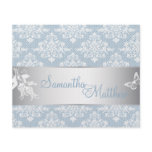 Winter Damask Directions Card 2 flyers