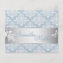 Winter Damask Directions Card 2 Flyer