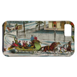Winter Days Christmas scene iPhone 5 Cover