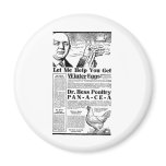 Winter Eggs Fridge Magnet