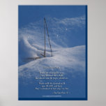 Winter Enlightenment Poem Photo Print